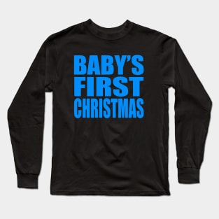 Baby's first Christmas Long Sleeve T-Shirt